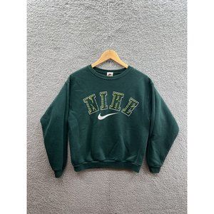 nike green crewneck vintage